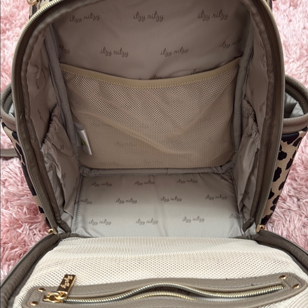 Leopard Print Kids Backpack Set - Picture 6 of 7